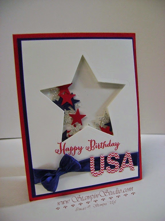 Happy Birthday USA! Stampin' Studio
