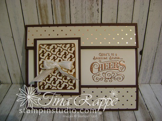 Here's to Cheers, Cheerful Tags Framelits Stampin' Up! Christmas