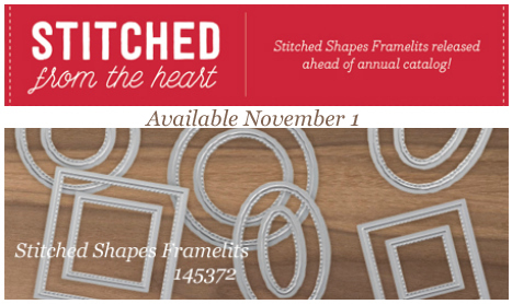 Stampin' Up! Stitched Shapes Framelits