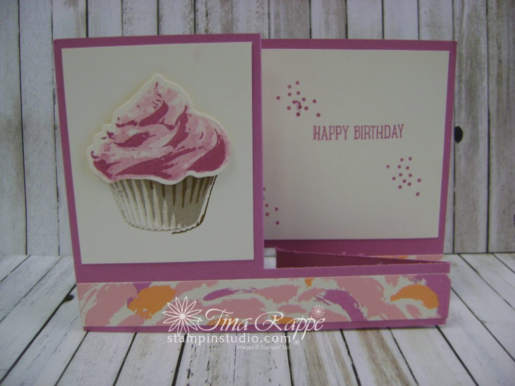 Stampin' Up! Sweet Cupcake stamp set, Cupcake Cutouts Framelits, Playful Palette Designer Series Paper Stack, Stampin' Studio