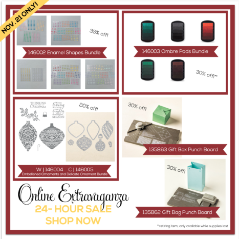 Stampin' Up! Online Extravaganza 2016