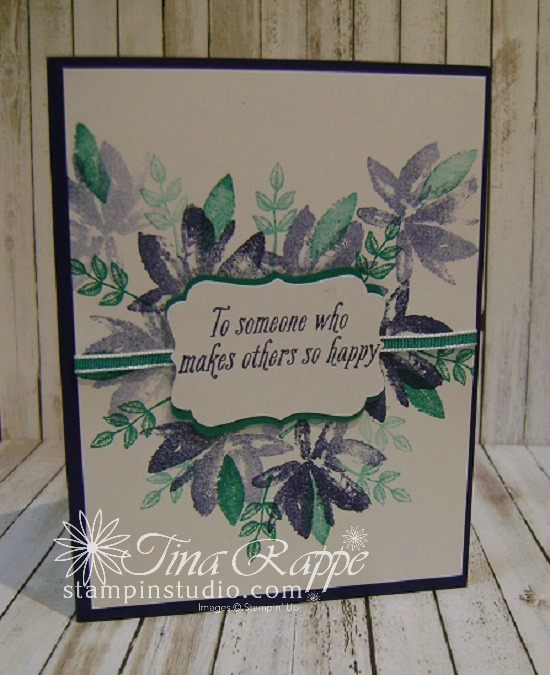 Stampin' Up! Avant Garden stamp set, Sale-a-bration 2017, Stampin' Studio