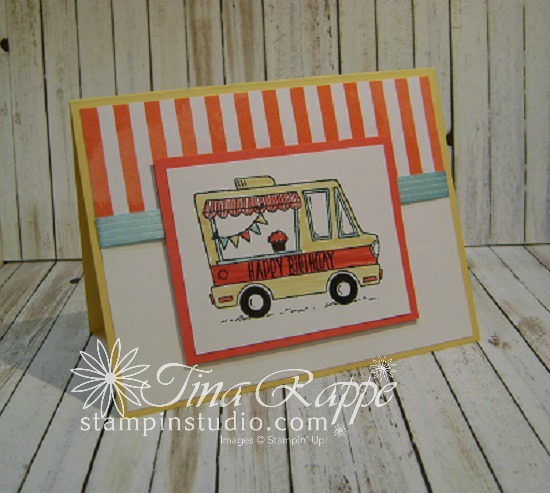 Stampin' Up! Tasty Trucks stamp set, Stampin' Studio