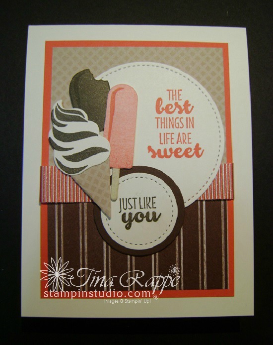 Stampin' Up! Cool Treats Product Suite, Cool Treats Stamp Set, Frozen Treats Framelits, Tasty Treats Designer Series Paper, Stampin' Studio