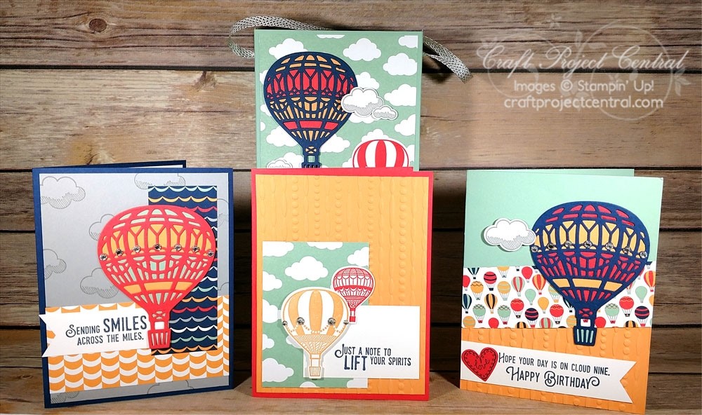 Lift Me Up! card set from Craft Project Central