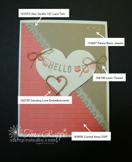 Stampin' Up! Any Occasion stamp set, Carried Away DSP, Stampin' Studio