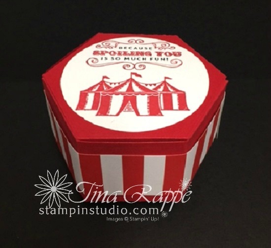 Stampin' Sisters Retreat, Sunday Morning Circus Box Surprise,  Stampin' Studio