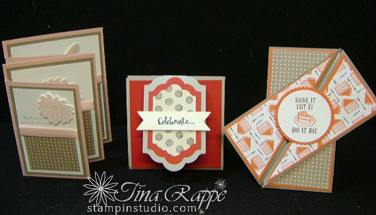 Stampin' Sisters Retreat, Stampin' Up! Fun Folds Cards, Stampin' Studio