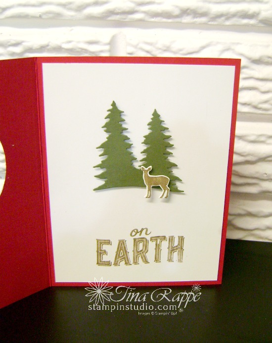 Stampin' Up! Carols of Christmas stamp set, Card Front Builder Thinlits, Stampin' Studio