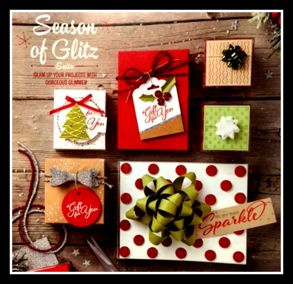 Stampin' Up! Season of Glitz Suite, Add a Little Glitz stamp set, Stampin' Studio