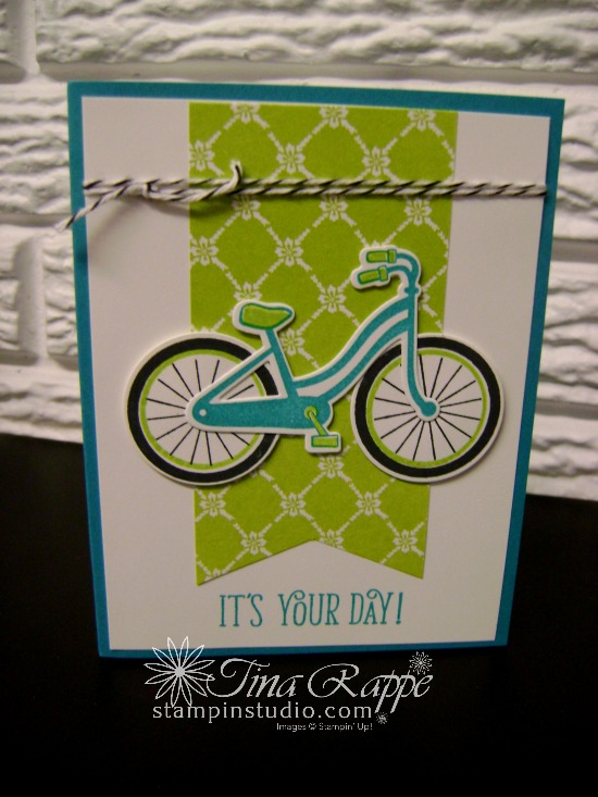 Stampin' Up! Bike Ride Bundle, Bike Ride stamp set, Build a Bike Framelits, Stampin' Studio