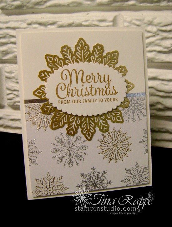 Stampin' Up! Snowflake Sentiment stamp set, Stampin' Studio