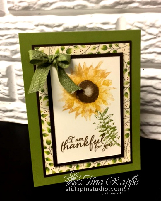 Stampin' Up! Painted Harvest stamp set, Leaf Punch, Painted Autumn Suite, Stampin' Studio