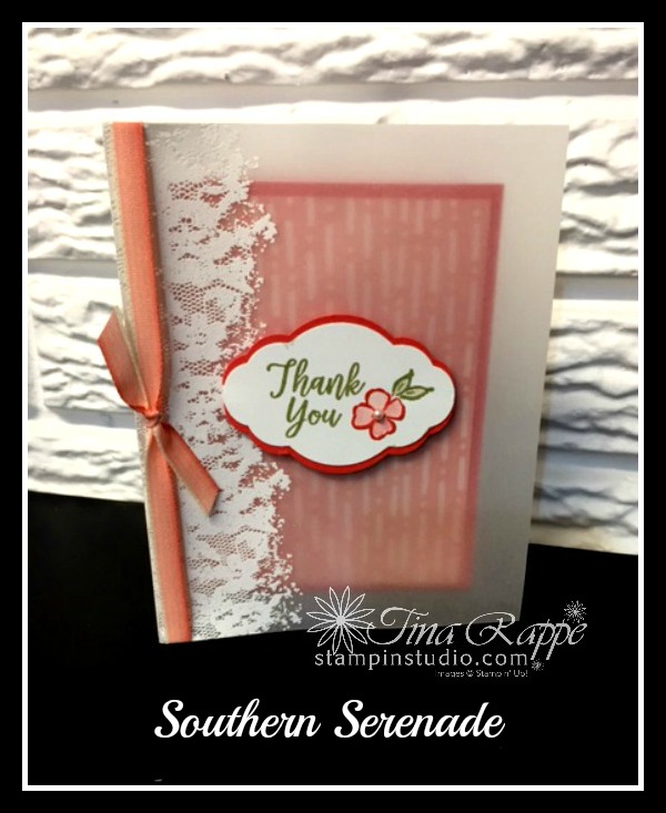 Stampin' Up! Southern Serenade stamp set, Stampin' Studio