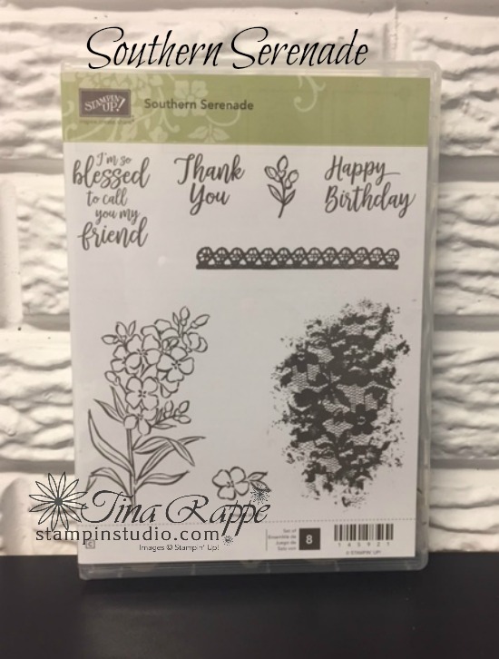 Stampin' Up!, Southern Serenade stamp set, Occasions Catalog 2018, Stampin' Studio