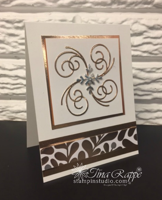 Stampin' Up! Swirly Snowflake Thinlits Dies, Stampin' Studio