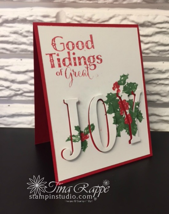 Stampin' Up! Good Tidings stamp set, Stampin' Studio