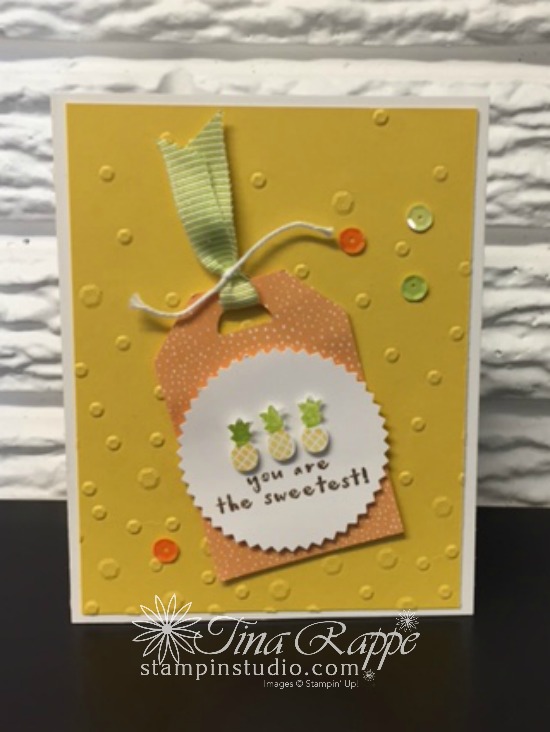 Stampin' Up! Fruit Basket stamp set & Itty Bitty Fruit Punch Pack, Stampin' Studio