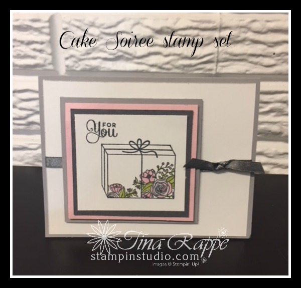 Stampin' Up!, Cake Soiree stamp set, Stampin' Studio