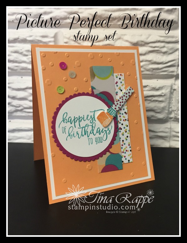 Stampin' Up! Picture Perfect Birthday stamp set, Stampin' Studio