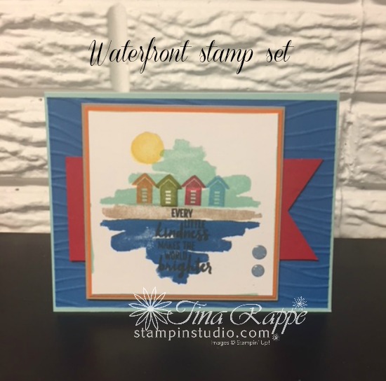 Stampin' Up! Waterfront stamp set, Stampin' Studio