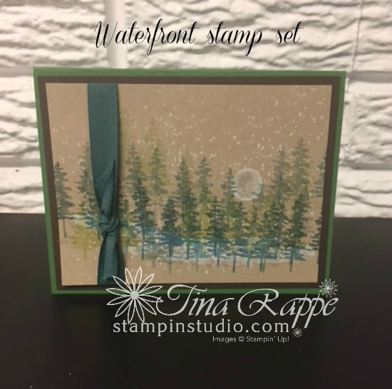 Stampin' Up! Waterfront stamp set, Stampin' Studio