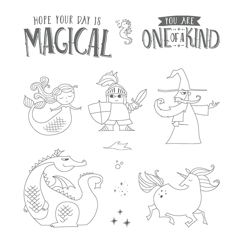 Stampin' Up! Magical Day stamp set, Stampin' Studio