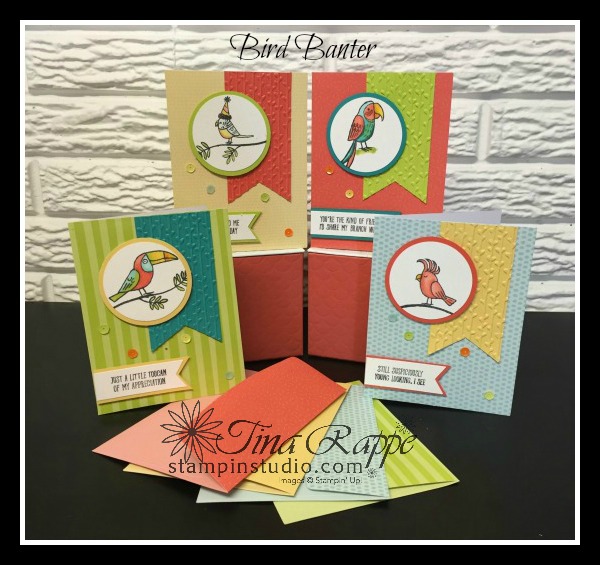 Stampin' Up!, Bird Banter stamp set, Stampin' Sister's Retreat 2018, Stampin' Studio