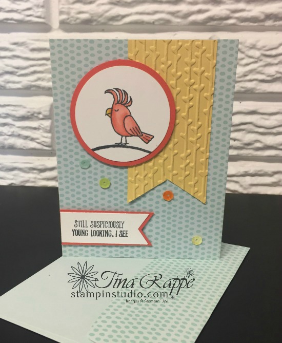 Stampin' Up!, Bird Banter stamp set, Stampin' Sister's Retreat 2018, Stampin' Studio