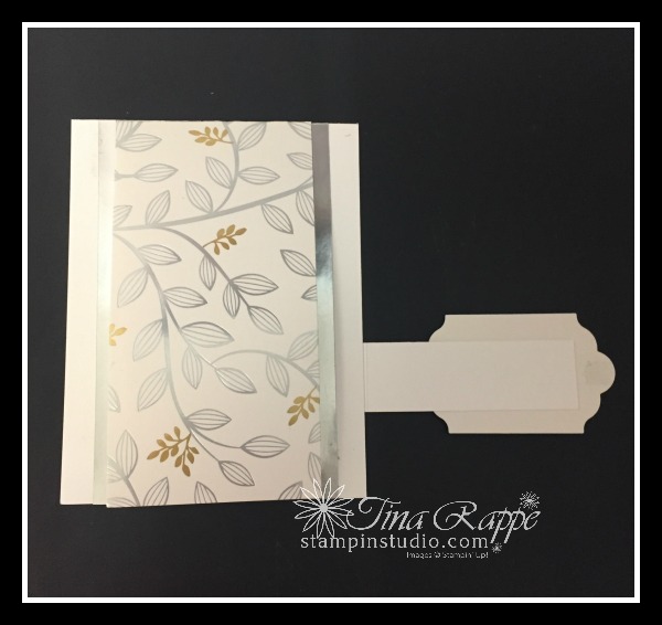 Stampin' Up!Springtime Foils Designer Series paper, Heartfelt Blooms stamp set, Fun Fold, Stampin' Studio