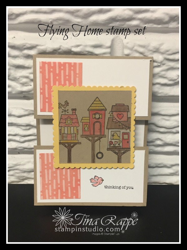 Stampin' Up! Flying Home stamp set, Stampin' Studio