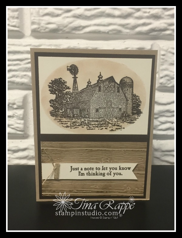 Stampin' Up! Heartland stamp set, Stampin' Studio