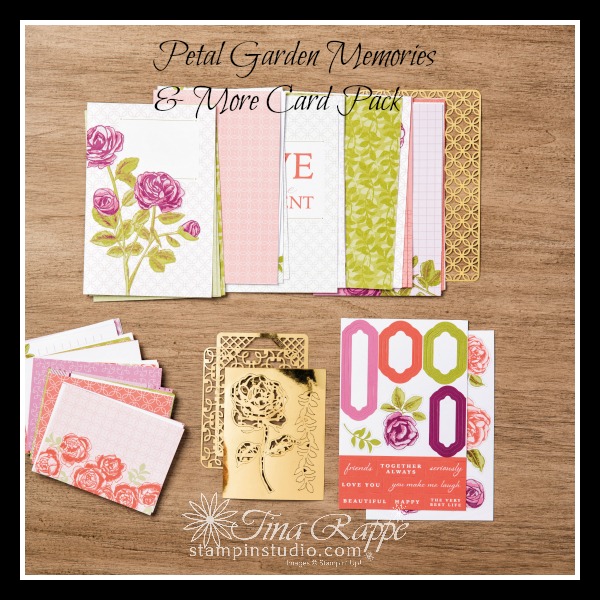 Stampin' Up! Petal Garden Memories & More Card Pack, Stampin' Studio