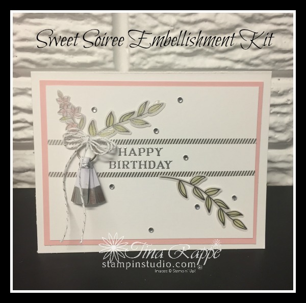 Stampin' Up! Sweet Soiree Embellishment Kit, Stampin' Studio