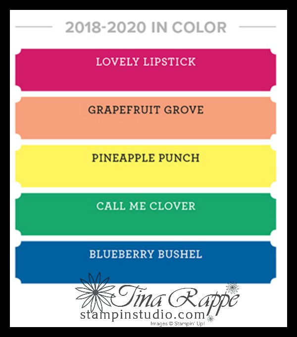 Stampin' Up! 2018-2010 In Color Ink Pads, Stampin' Studio