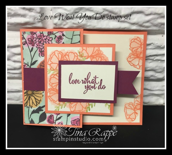 Stampin' Up! Love What You Do stamp set, Stampin' Studio