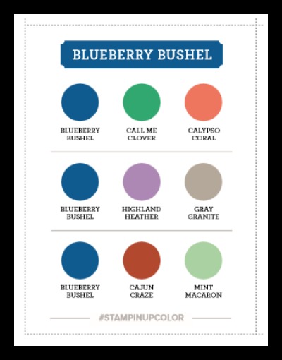 Blueberry Bushel, Stampin' Studio