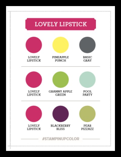 Lovely Lipstick, Stampin' Studio