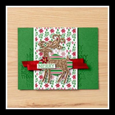 Stampin' Up! Dashing Deer stamp set, Dashing Along Promotion, Stampin' Studio