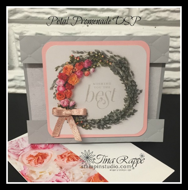 Stampin' Up! Floral Frames stamp set, Petal Promenade DSP, Stampin' Studio