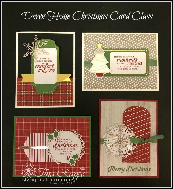 Stampin' Up! Sincerely Santa project Kit, Timeless Tidings stamp set, Festive Farmhouse DSP, Stampin' Studio