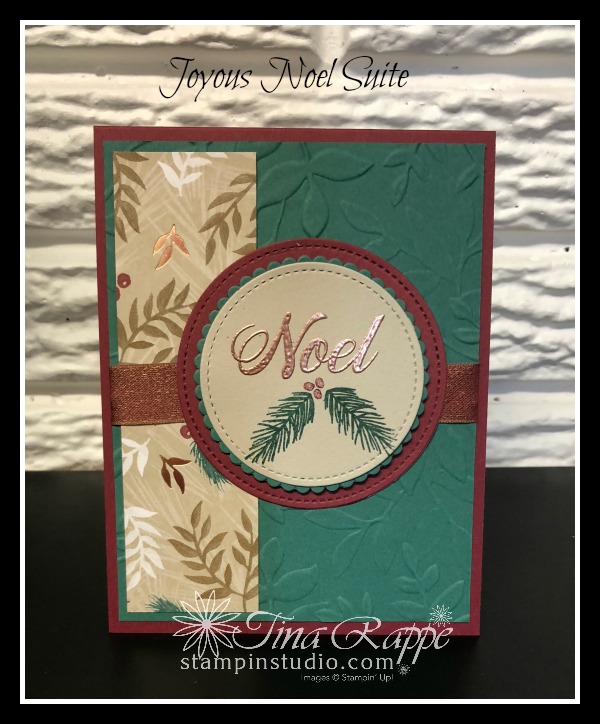 Stampin' Up! Joyous Noel Suite, Stampin' Studio