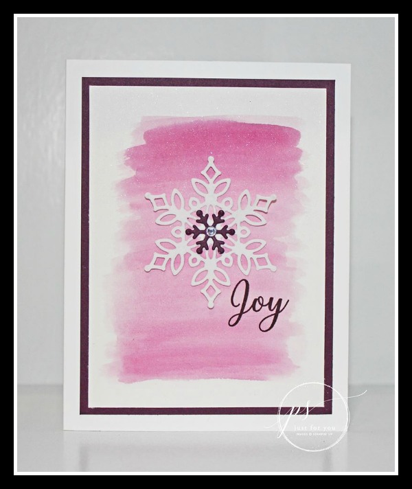 Stampin' Up! Snow is Glistening stamp set, Snowfall Thinlits, Stampin' Studio