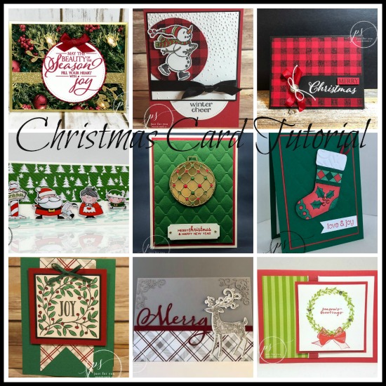 Stampin' Up! Christmas Card Tutorials, Stampin' Studio