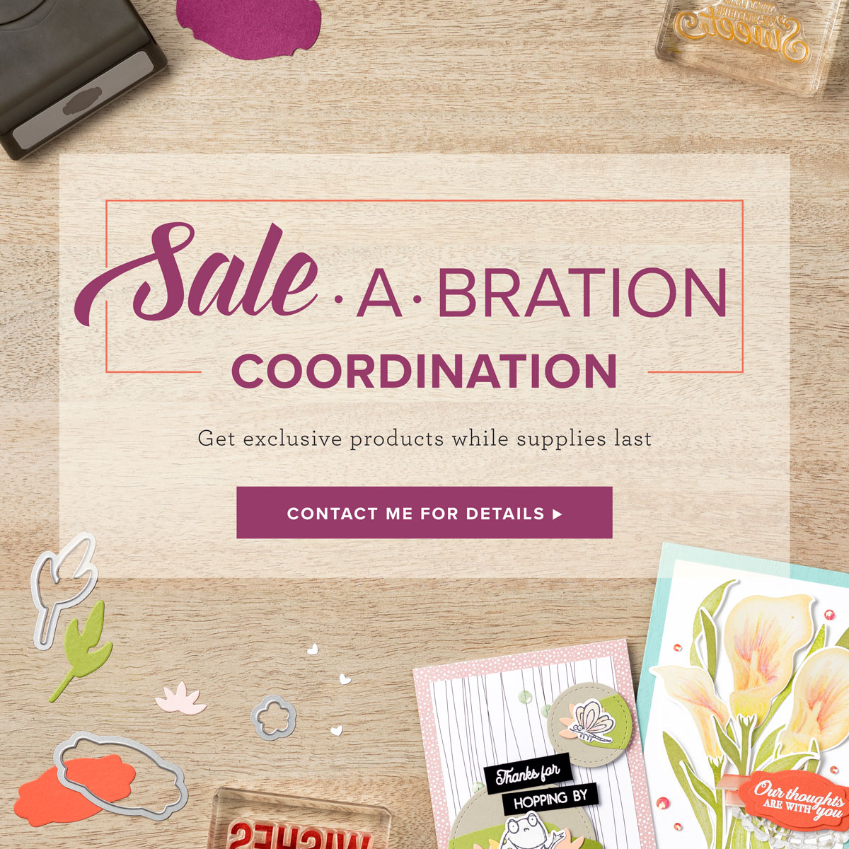 Stampin' Up!, Sale-a-bration Coordination Products, Stampin' Studio