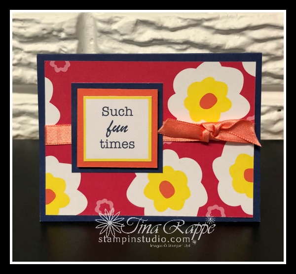 Stampin' Up! Stamp Crop & Cruise, Happiness Blooms, Stampin' Studio