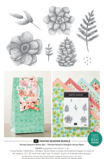 Stampin' Up! Painted Seasons Bundle, Stampin' Studio