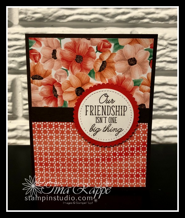 Stampin' Up! Painted Seasons stamp set, Beauty Abounds stamp set, Pop up Card, Stampin' Studio