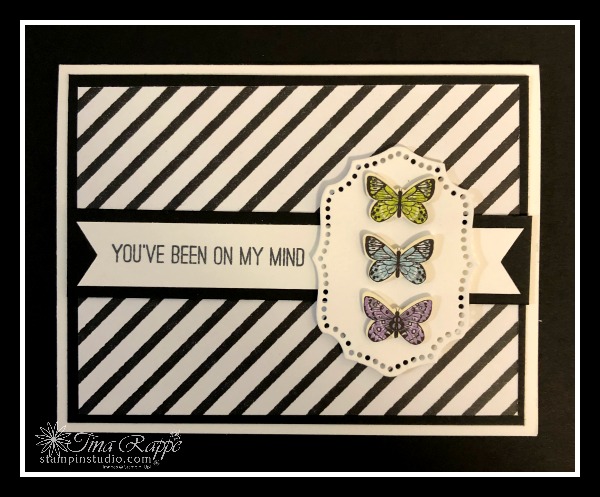 Stampin' Up! Butterfly gala stamp set, Butterfly Duet Punch, Stampin' Sisters Retreat, Stampin' Studio