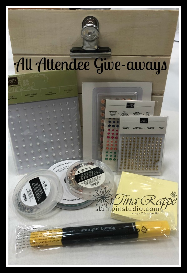 Stampin' Up! Extra Goodies, Stampin' Sisters Retreat, Stampin' Studio